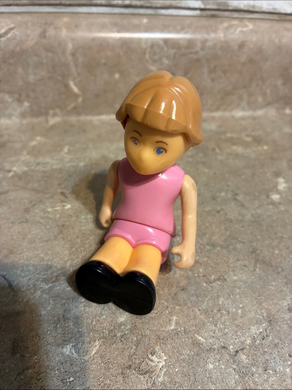 Little Tikes Kids Pink Doll Figurine with Black Shoes Little Sister - Picture 2 of 6